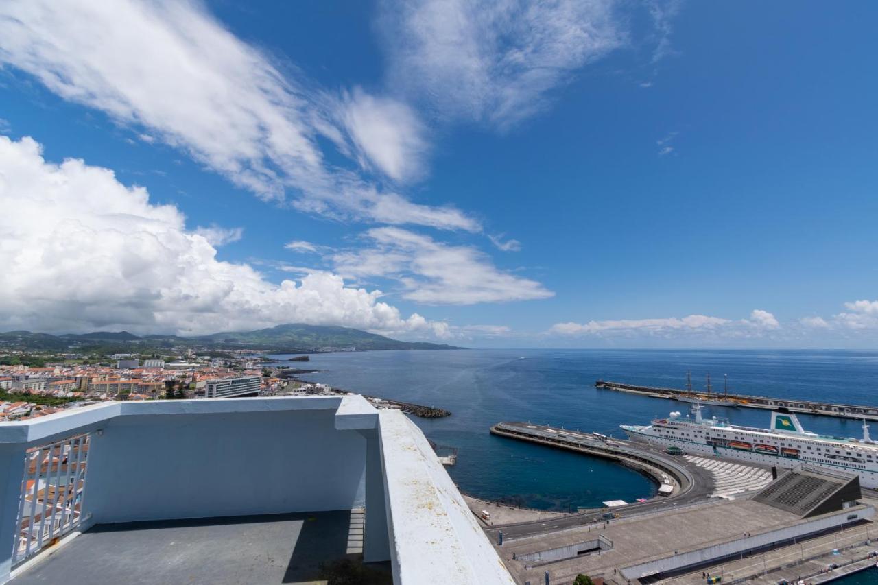 Atlantic Penthouse - City, Montain & Ocean - Free Parking Ponta Delgada Buitenkant foto
